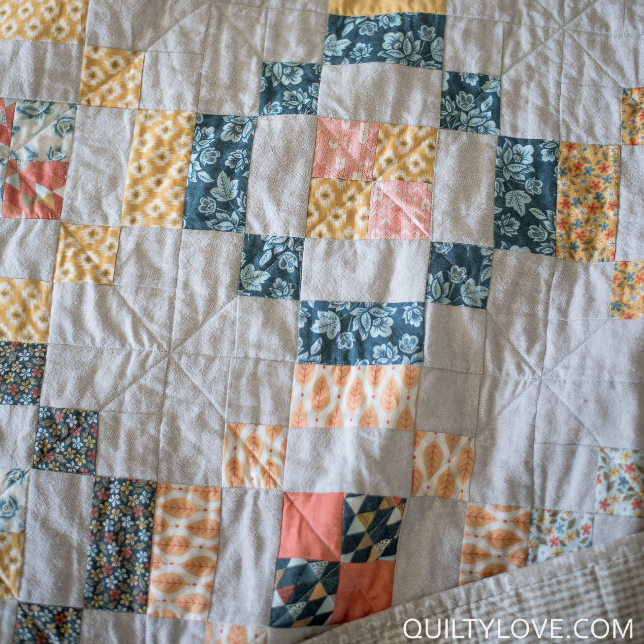 essex linen jelly rings quilt