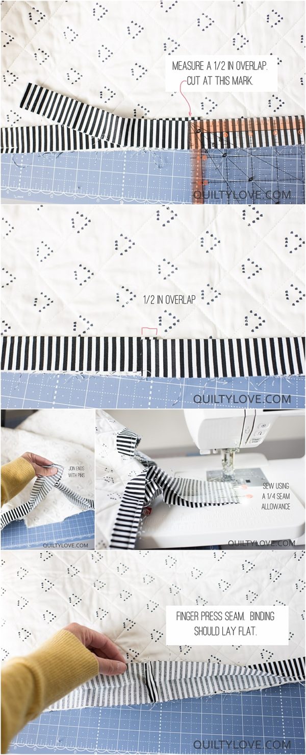 How to machine bind a quilt beginner friendly quilting tutorial
