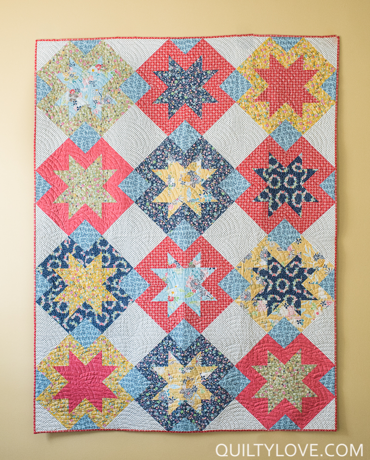 North Star quilt pattern