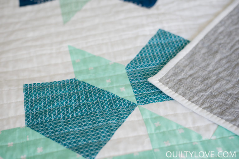 The Swoon Quilt with Cotton and Steel Quilty Love