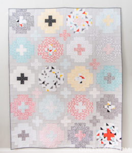 Cross Tile Quilt Pattern