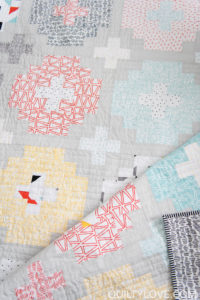 Cross Tile Quilt Pattern
