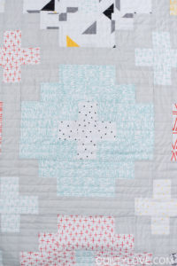 Cross Tile Quilt Pattern