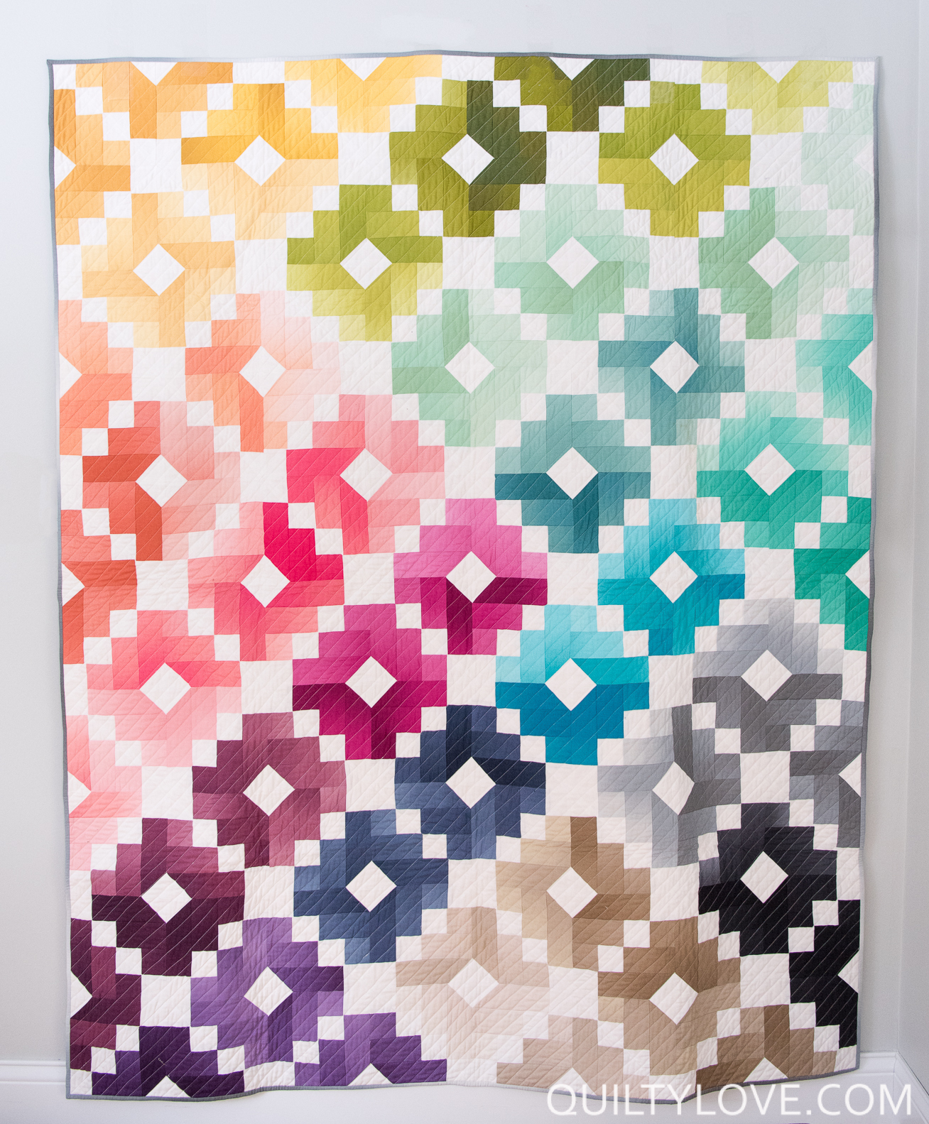 Ombre Gems Quilt Pattern Quilty Love