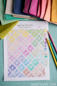 Ombre Gems quilt along
