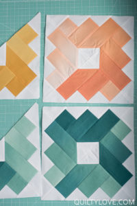 ombre gems quilt along