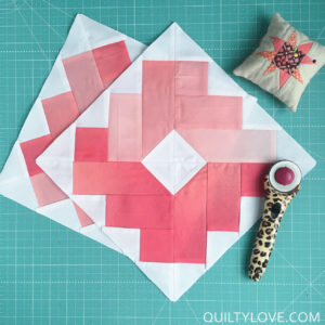 ombre gems quilt along