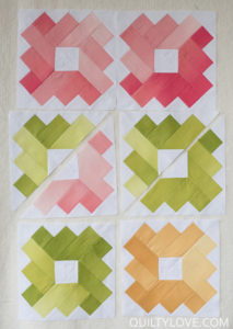 ombre gems quilt