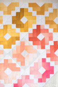 ombre gems quilt