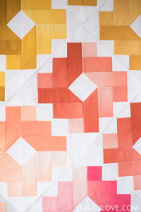 ombre gems quilt