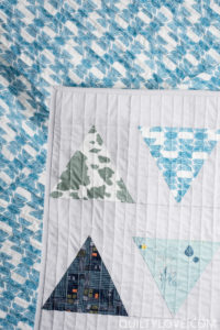 triangle pop quilt