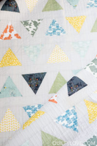 triangle pop quilt