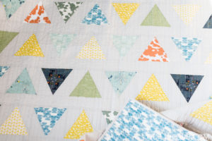 triangle pop quilt