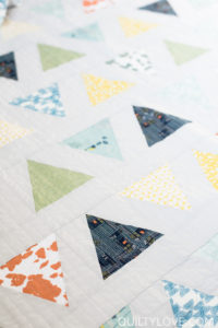 triangle pop quilt