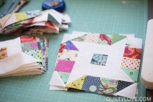 ninja stars jelly roll quilt