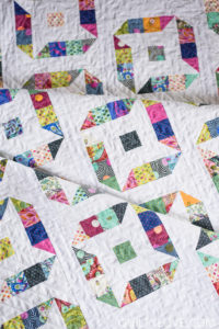ninja stars jelly roll quilt