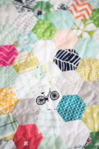 epp hexie quilt