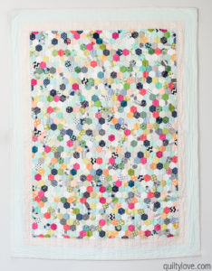 epp hexie quilt