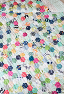 epp hexie quilt