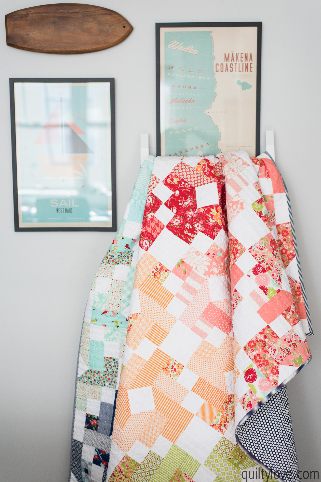 ombre gems quilt