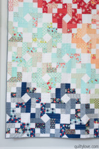 ombre gems quilt