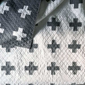 Double the Plus Essex Linen quilt