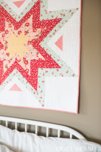 baby Expanding Stars quilt