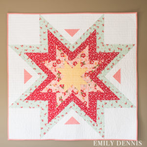 baby Expanding Stars quilt