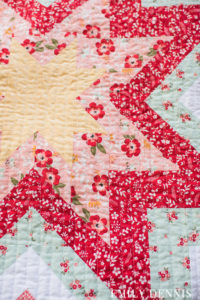 baby Expanding Stars quilt