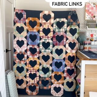 I finished up this Plaid Classic Hearts!  Now to decide if I should hand quilt it or not. 😅 Comment PLAIDS for pattern and fabric links. 

Pattern: Classic Hearts - in the shop
Fabrics: @fableism #arcadeplaidwovens - also in the shop

#quiltylove #quiltylovepatterns # heartquilt #heartquiltpattern