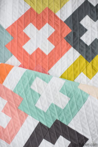 plus and minus quilt pattern by Emily of Quiltylove.com