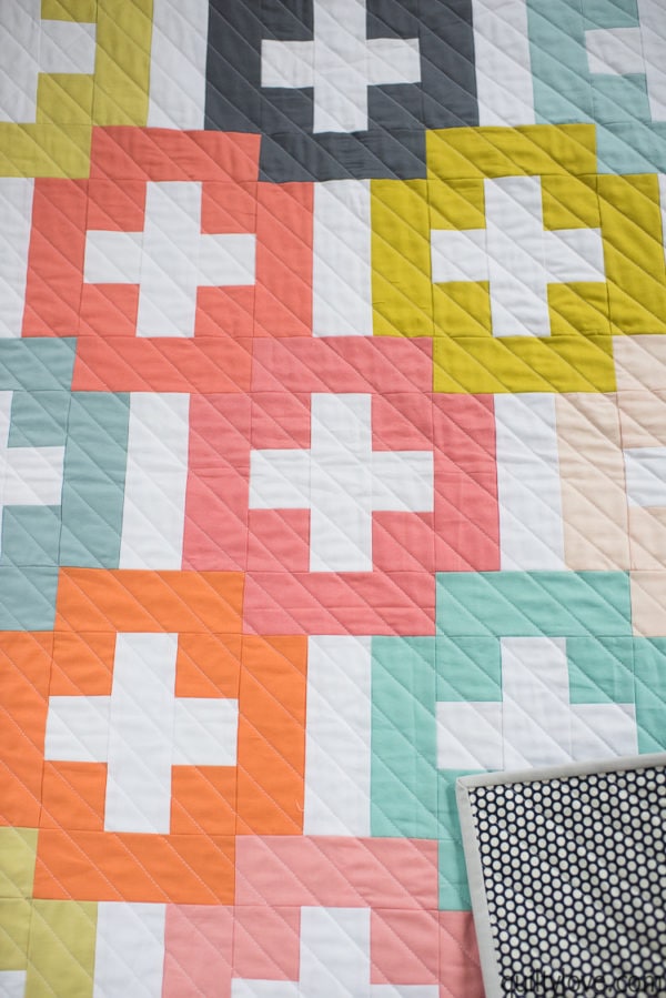 Plus and Minus Quilt Pattern - Quilty Love