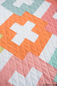 plus and minus quilt pattern by Emily of Quiltylove.com