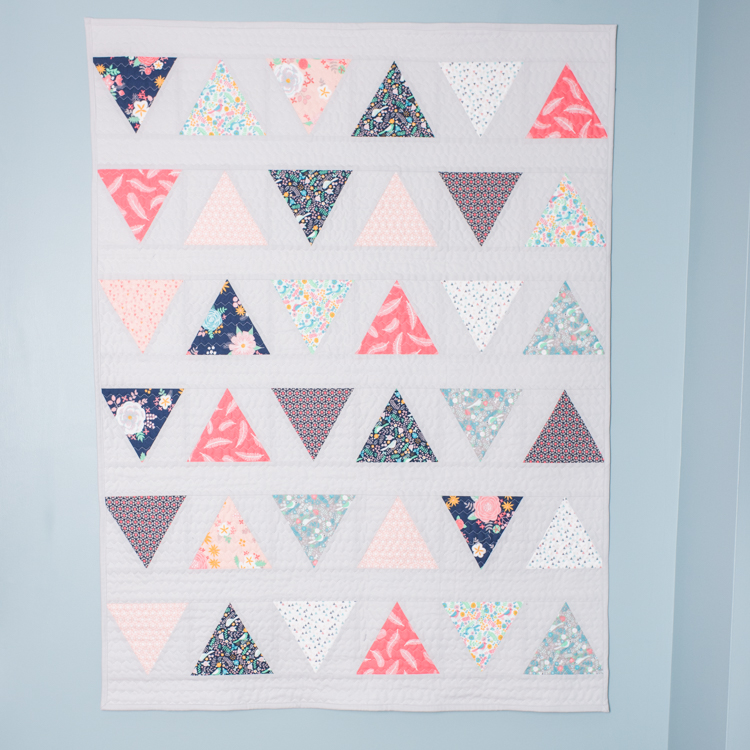 All the baby quilts Triangle Pop Quilt Pattern Quilty Love