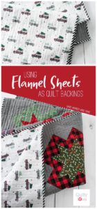 sheets as quilt backings by emily of quiltylove.com
