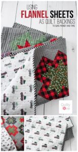 sheets as quilt backings by emily of quiltylove.com