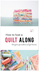 How to host a quilt along