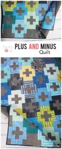 Blueberry Park Plus and Minus quilt