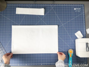 Save time quilting with this cutting shortcut.