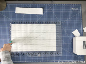 Save time quilting with this cutting shortcut.