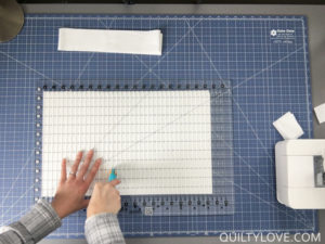 Save time quilting with this cutting shortcut.