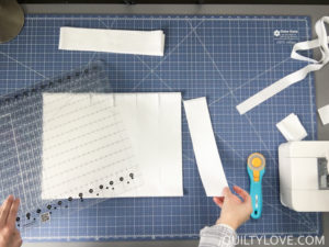 Save time quilting with this cutting shortcut.