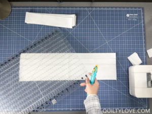 Save time quilting with this cutting shortcut.