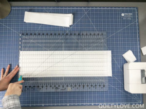 Save time quilting with this cutting shortcut.