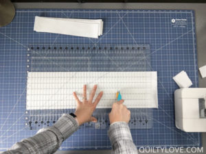 Save time quilting with this cutting shortcut.