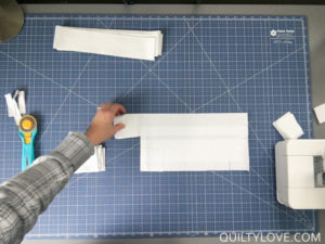 Save time quilting with this cutting shortcut.