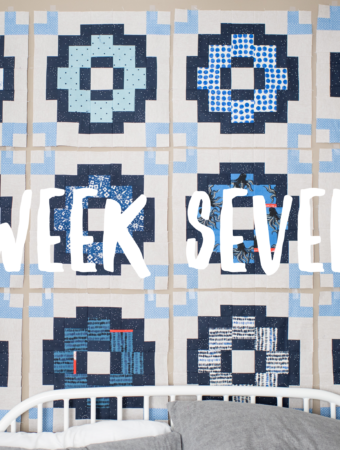 City Tiles Quilt Along week seven