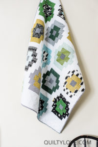 Quilty Beads quilt pattern by Emily of quiltylove.com