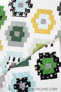 Quilty Beads quilt pattern by Emily of quiltylove.com