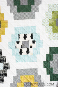 Quilty Beads quilt pattern by Emily of quiltylove.com